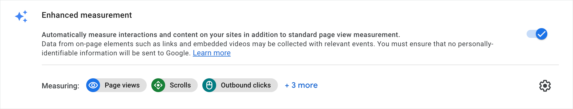ga4-enhanced-measurement-official - SimpleStats.com Google analytics enhanced measurement settings showing tracked events